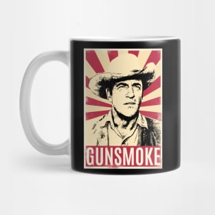 Retro Vintage Gunsmoke // Matt Dillon Mug